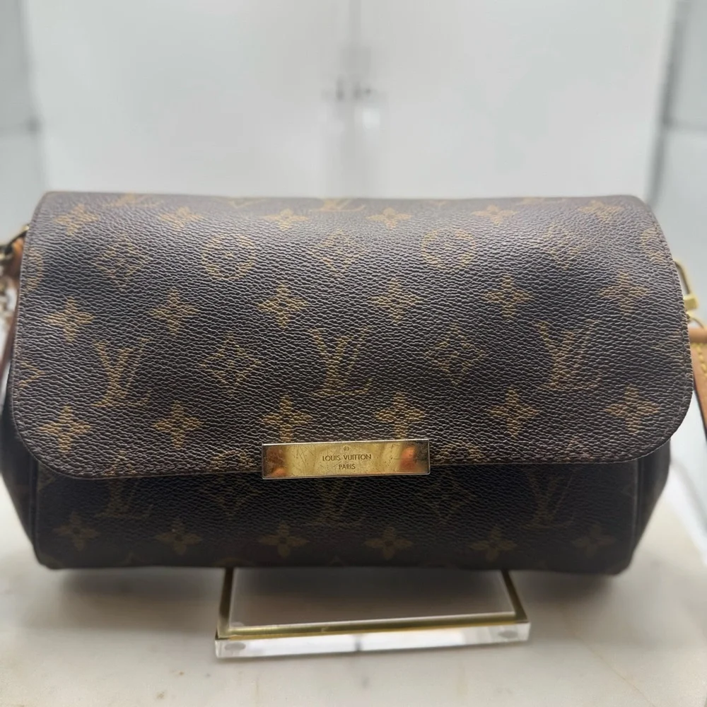 Louis Vuitton Monogram Favorite MM Bag Authentic
